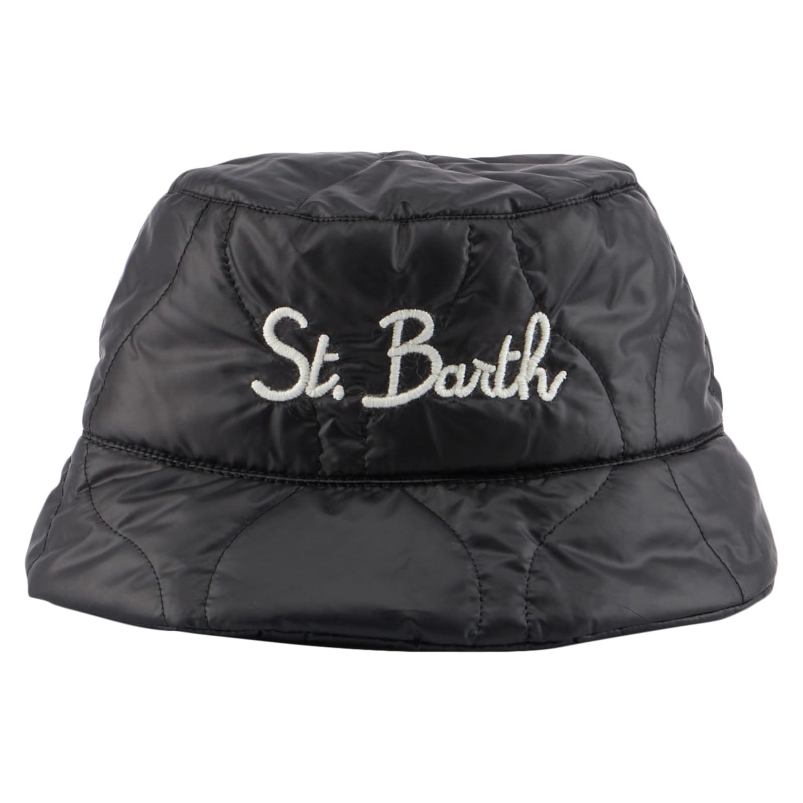 Mc2 Saint Barth Woman Bucket Hat In Black