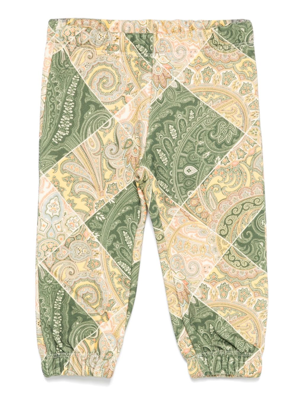 Shop Etro Pantaloni Con Stampa Paisley In Green