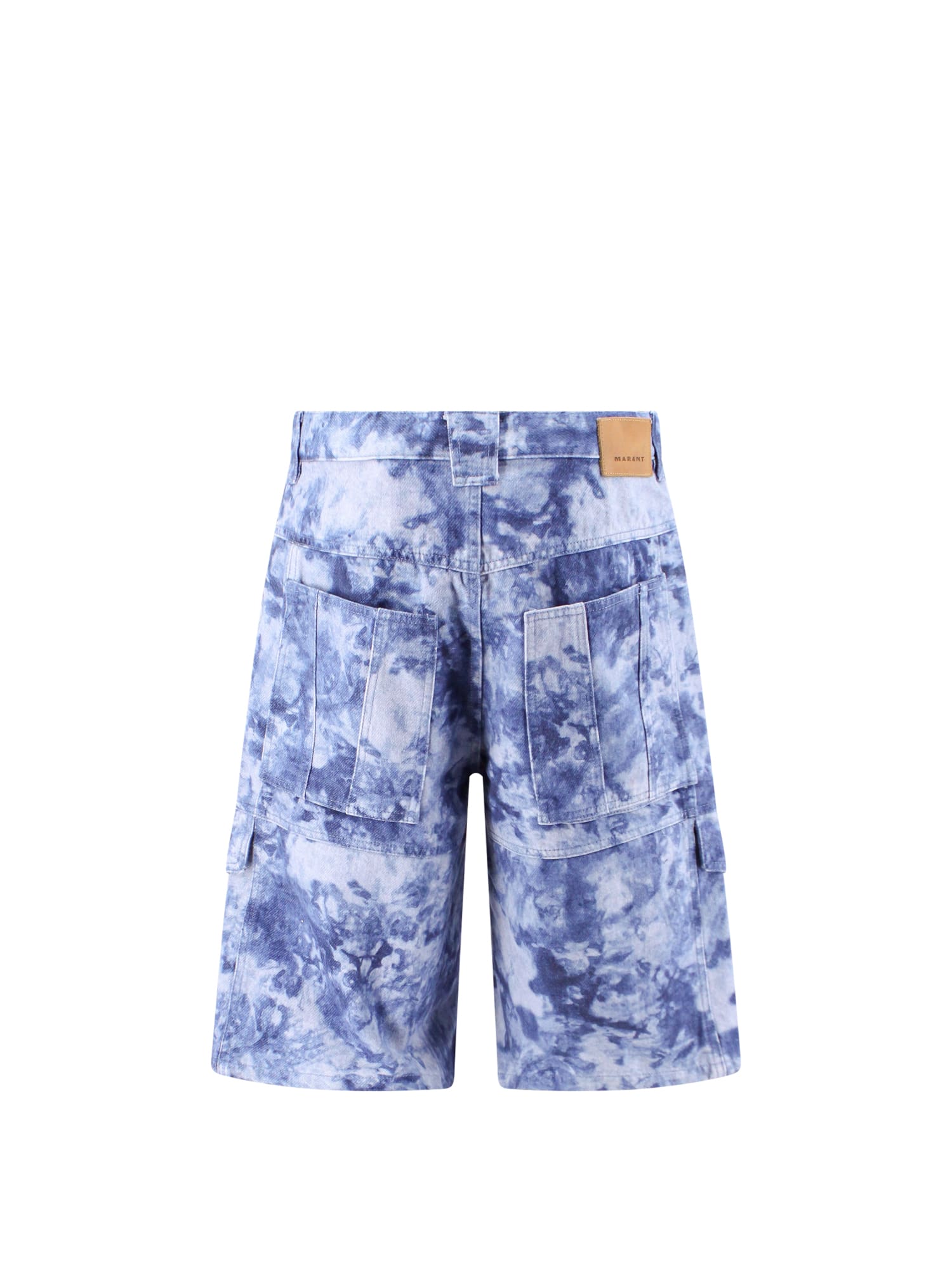 Shop Isabel Marant Jemuel Bermuda Shorts In Blue