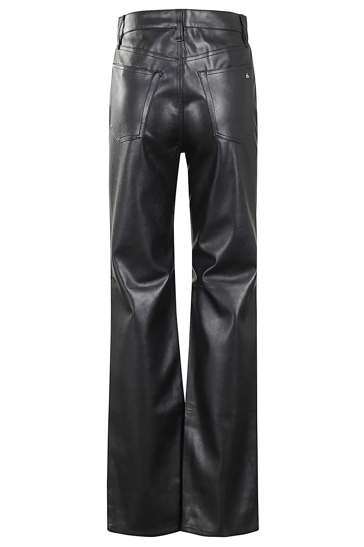 RAG & BONE HARLOW FULL LENGTH FAUX LEATHER PANT 