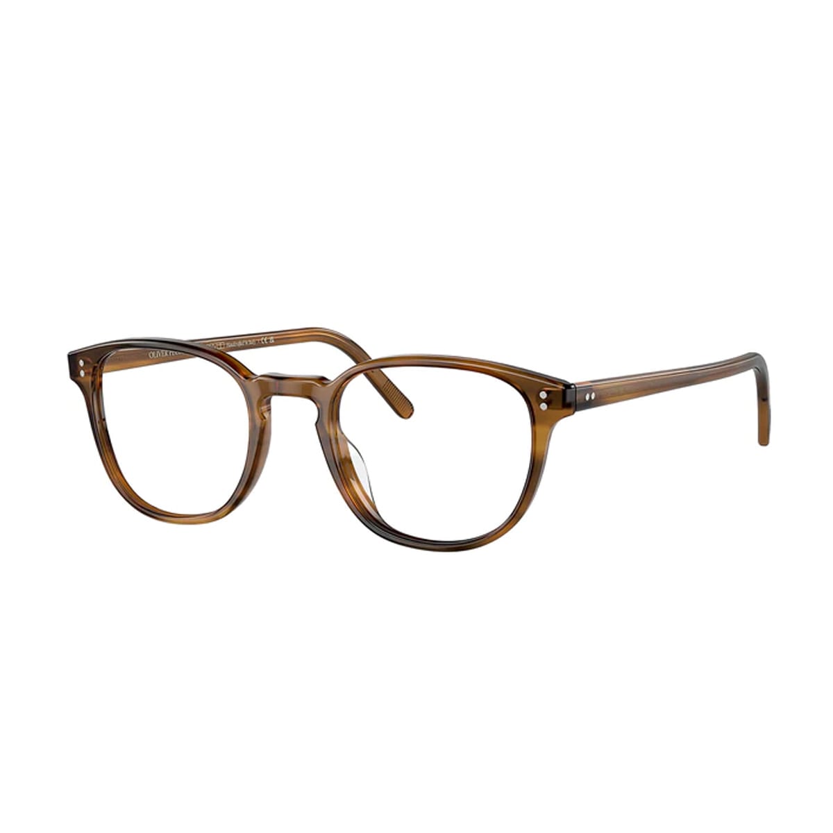 Shop Oliver Peoples Ov5219 - Fairmont 1011 Glasses In Marrone