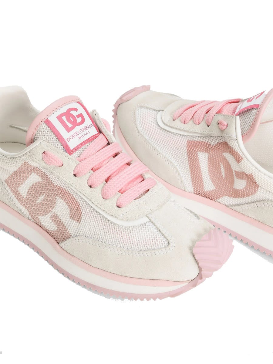 Dolce & Gabbana Dg Aria Sneakers In Pink