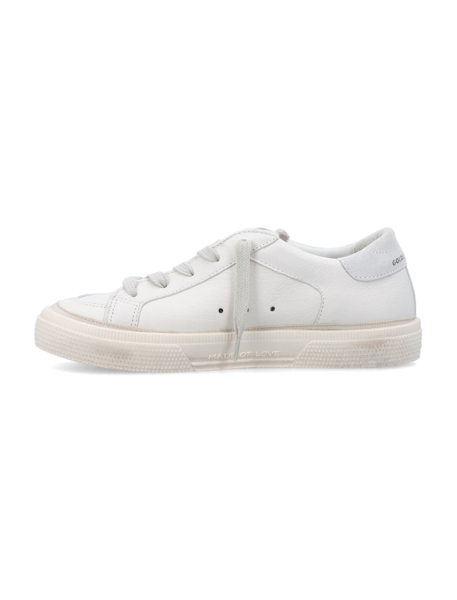 Golden Goose May Sneakers In Optic White