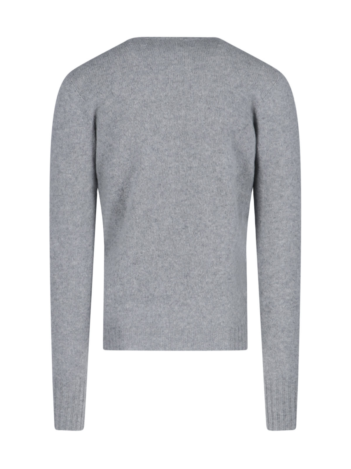 Shop Drumohr Classic Sweater In Gray