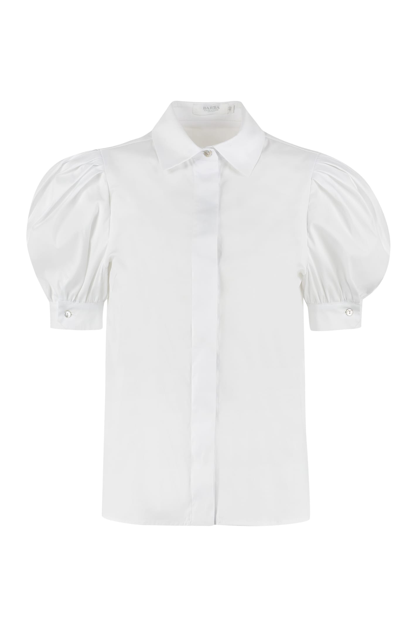 Barba Napoli Short Sleeve Cotton Shirt