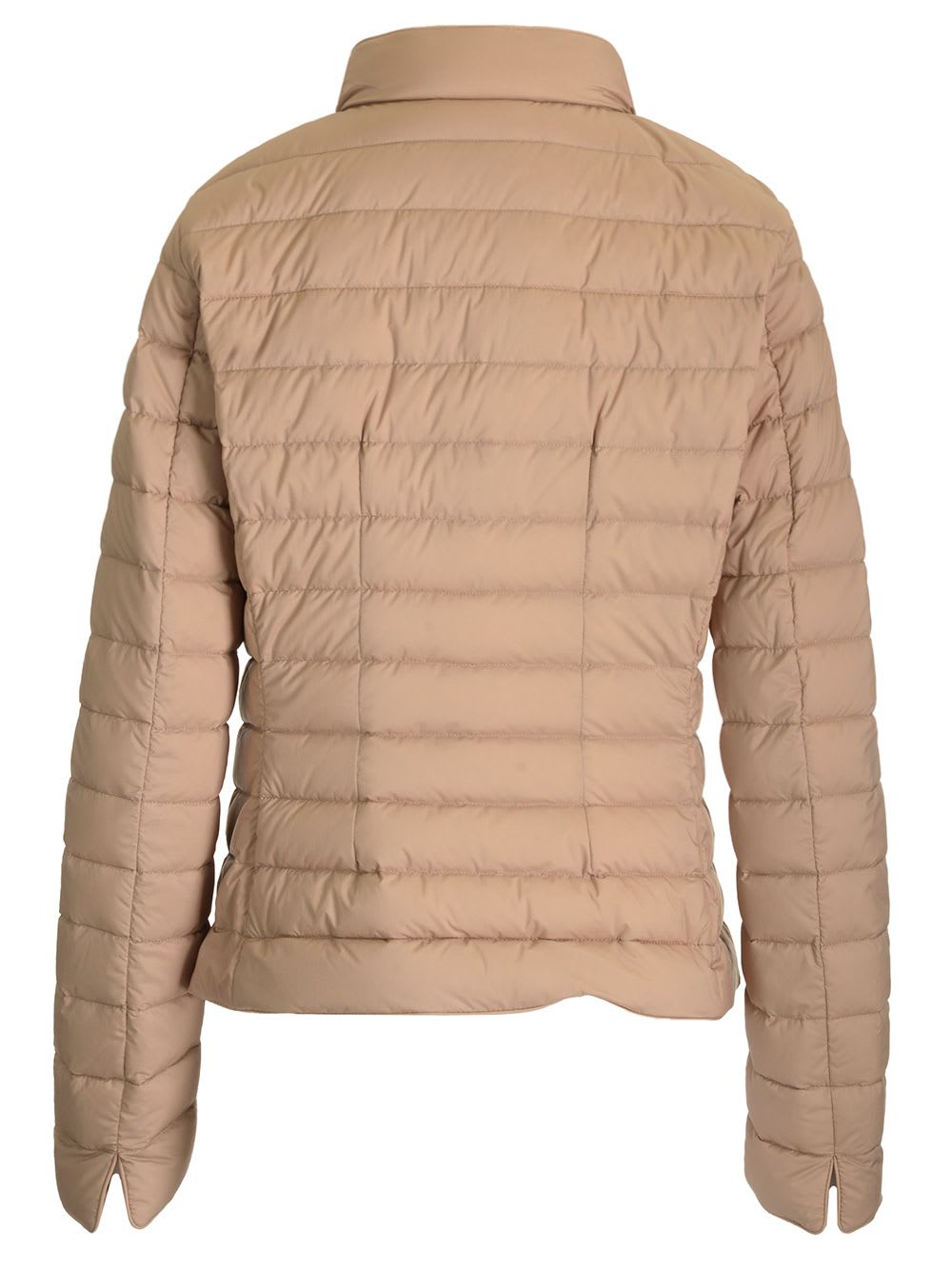 Moorer Short Down Jacket Coats Brown In Brown