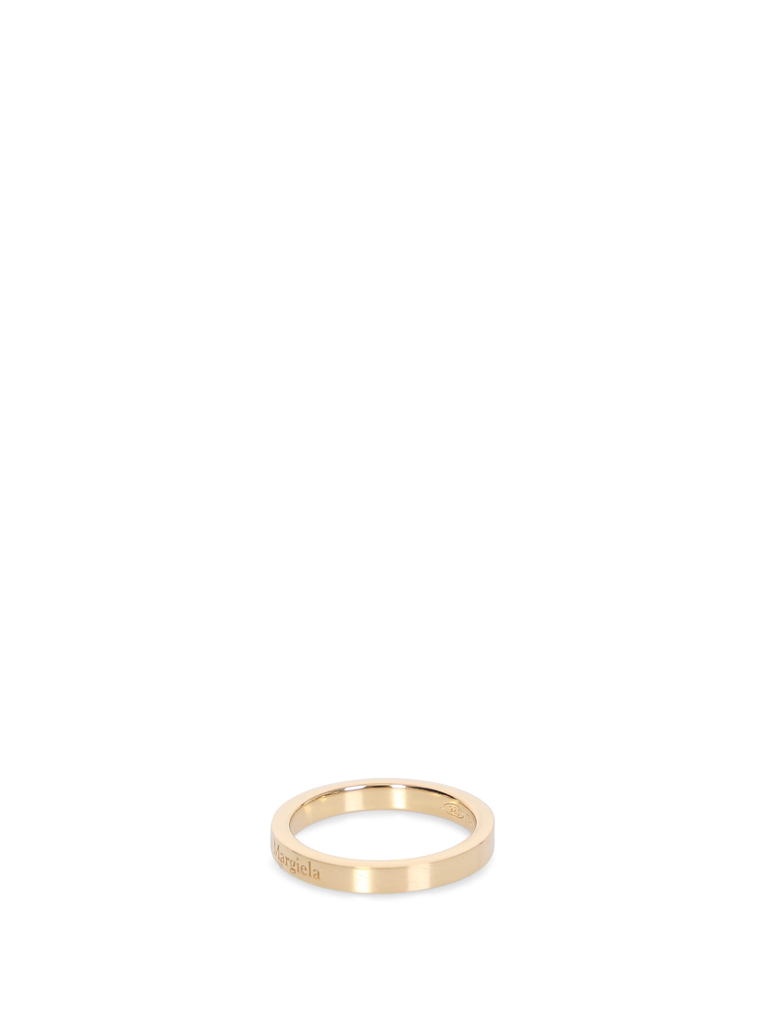 Maison Margiela Logo Ring In 950