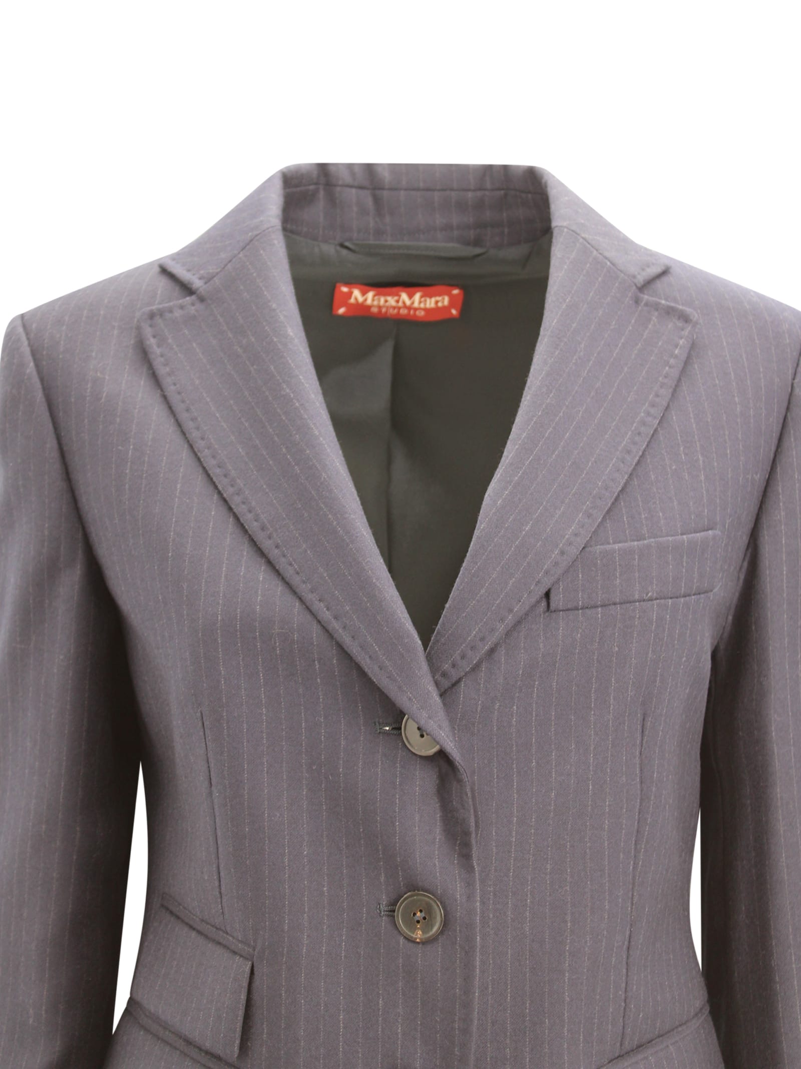 Max Mara Jacket In Purple