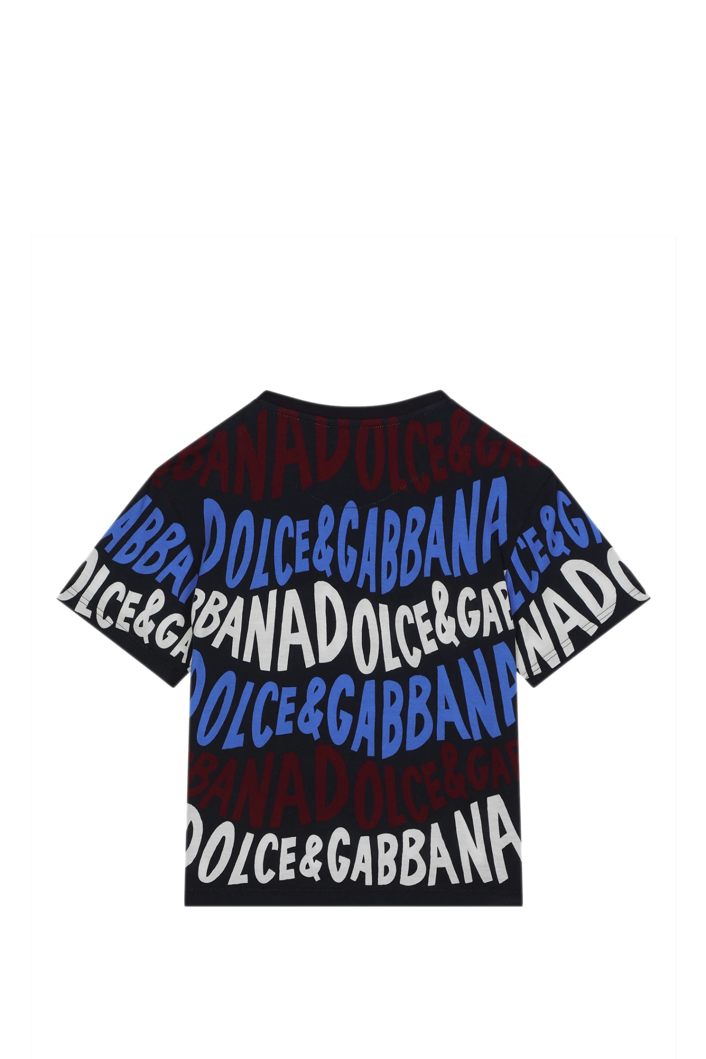 Shop Dolce & Gabbana T-shirt In Blue