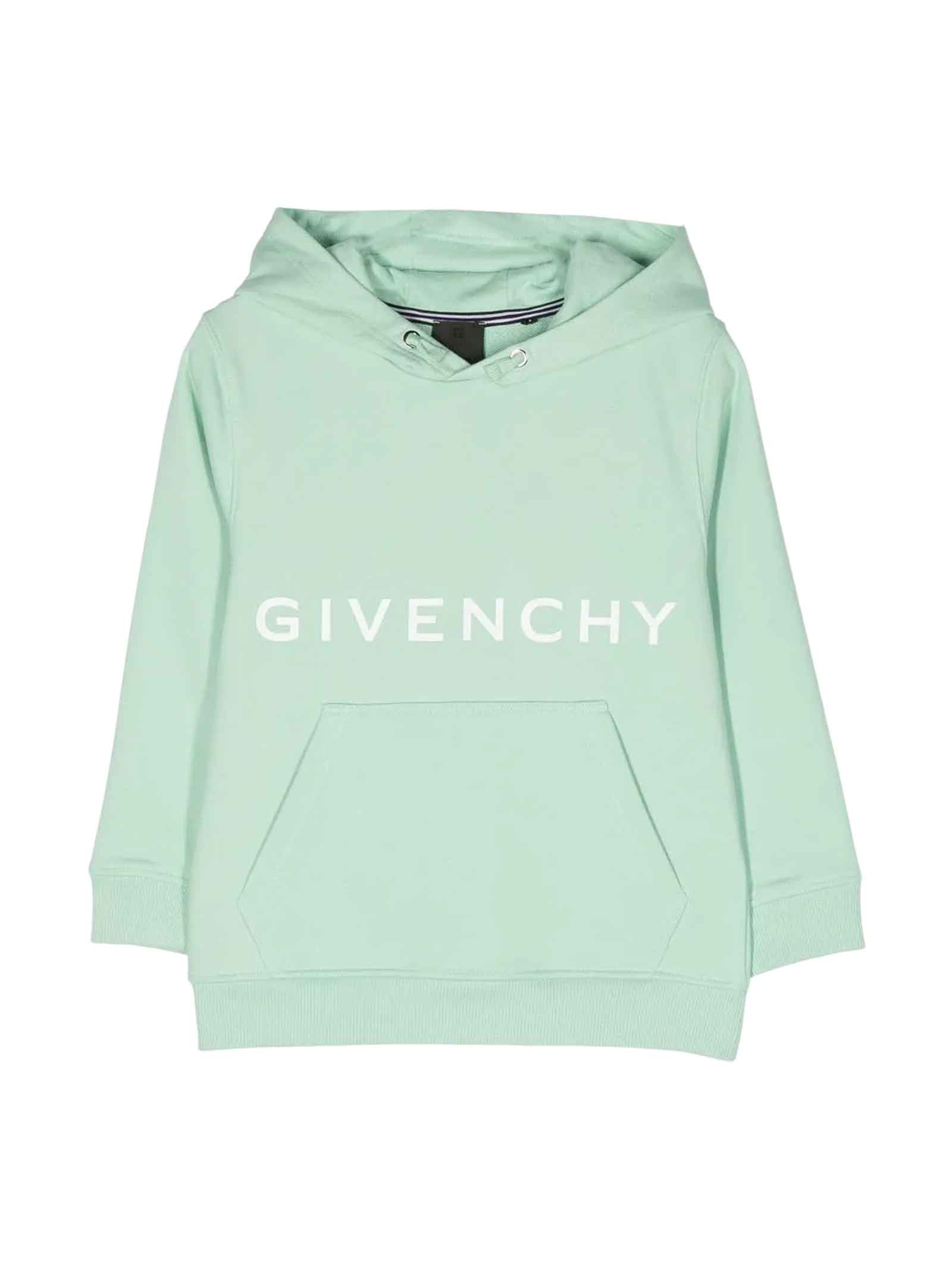 Givenchy Kids' Green Sweatshirt Boy In Verde