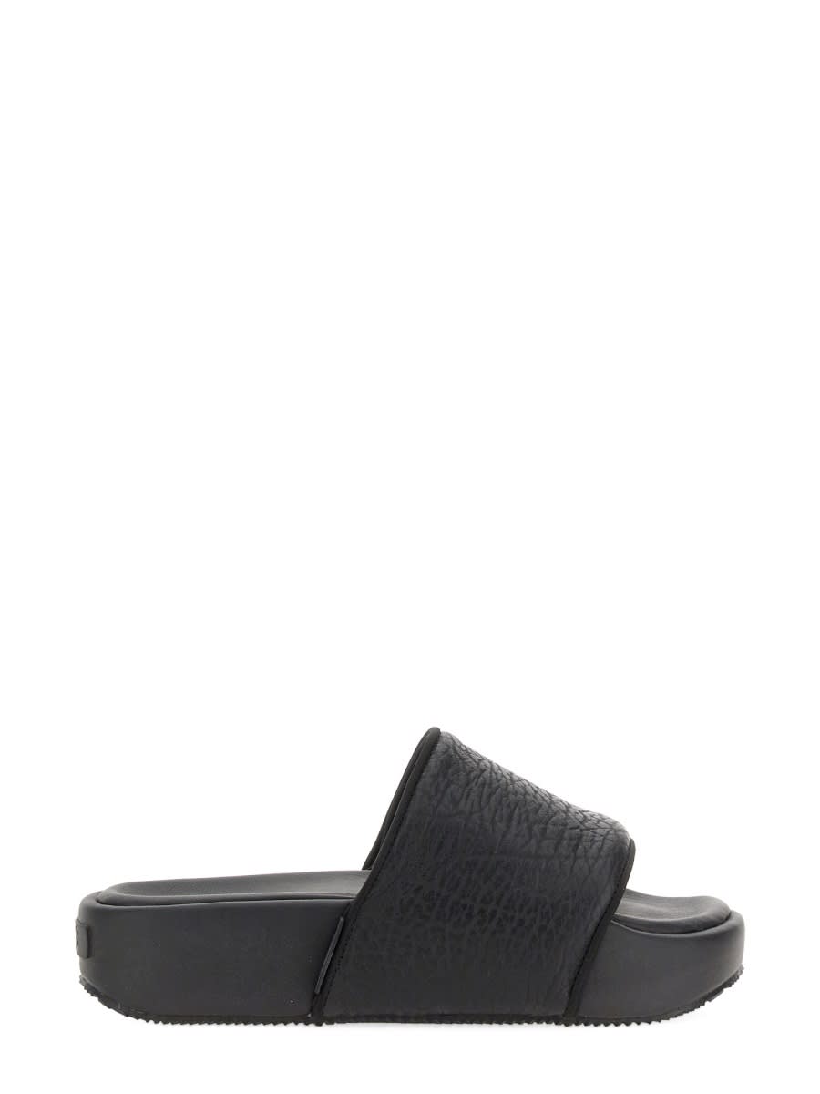 Shop Y-3 Slide Sandal In Black