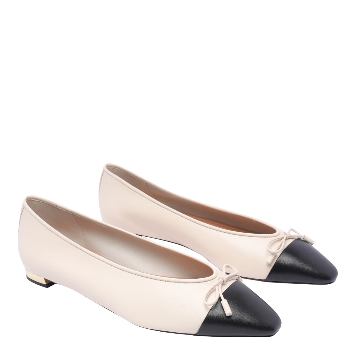 Aquazzura Gioia Ballerinas In White