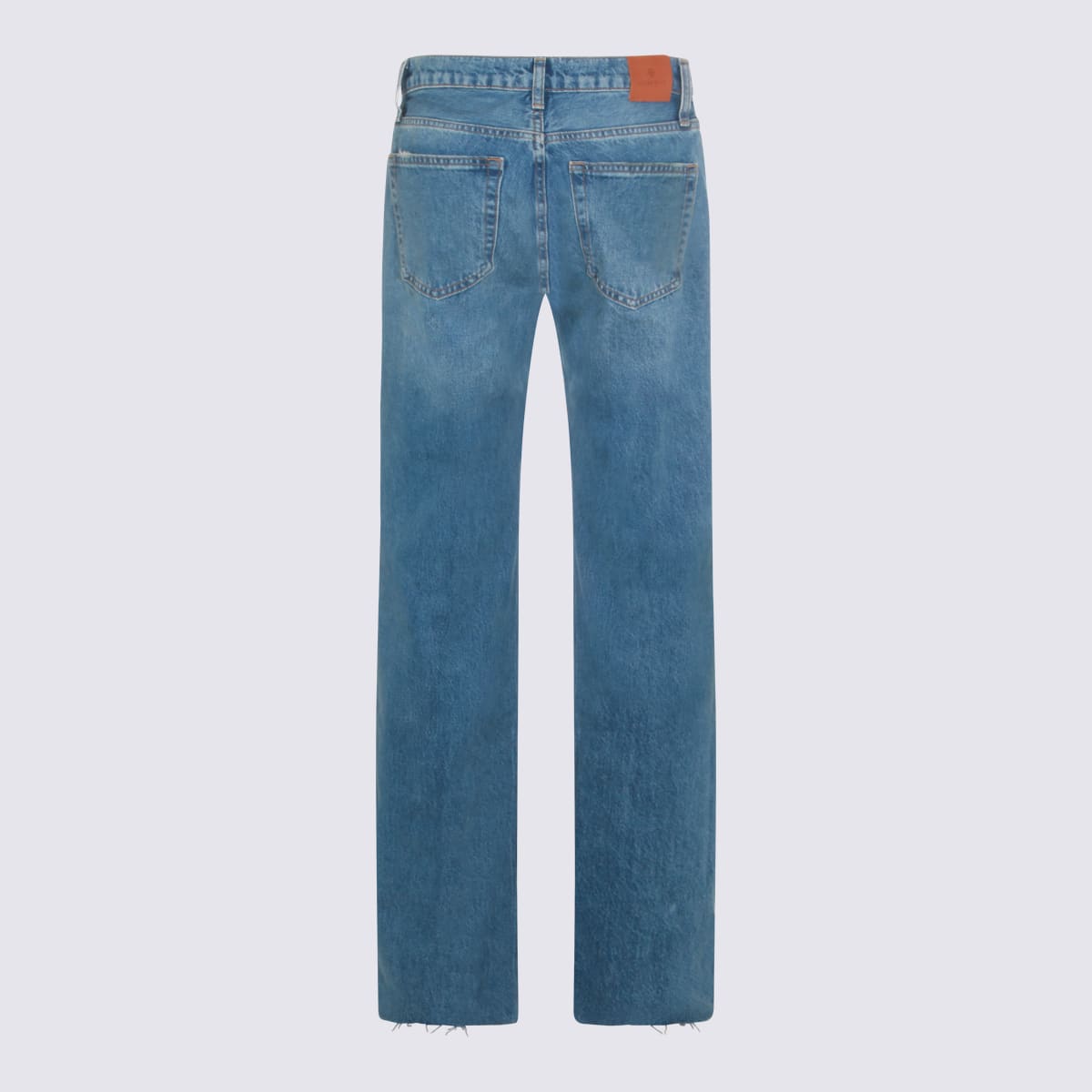 Anine Bing Jeans Washed Blue In Blue
