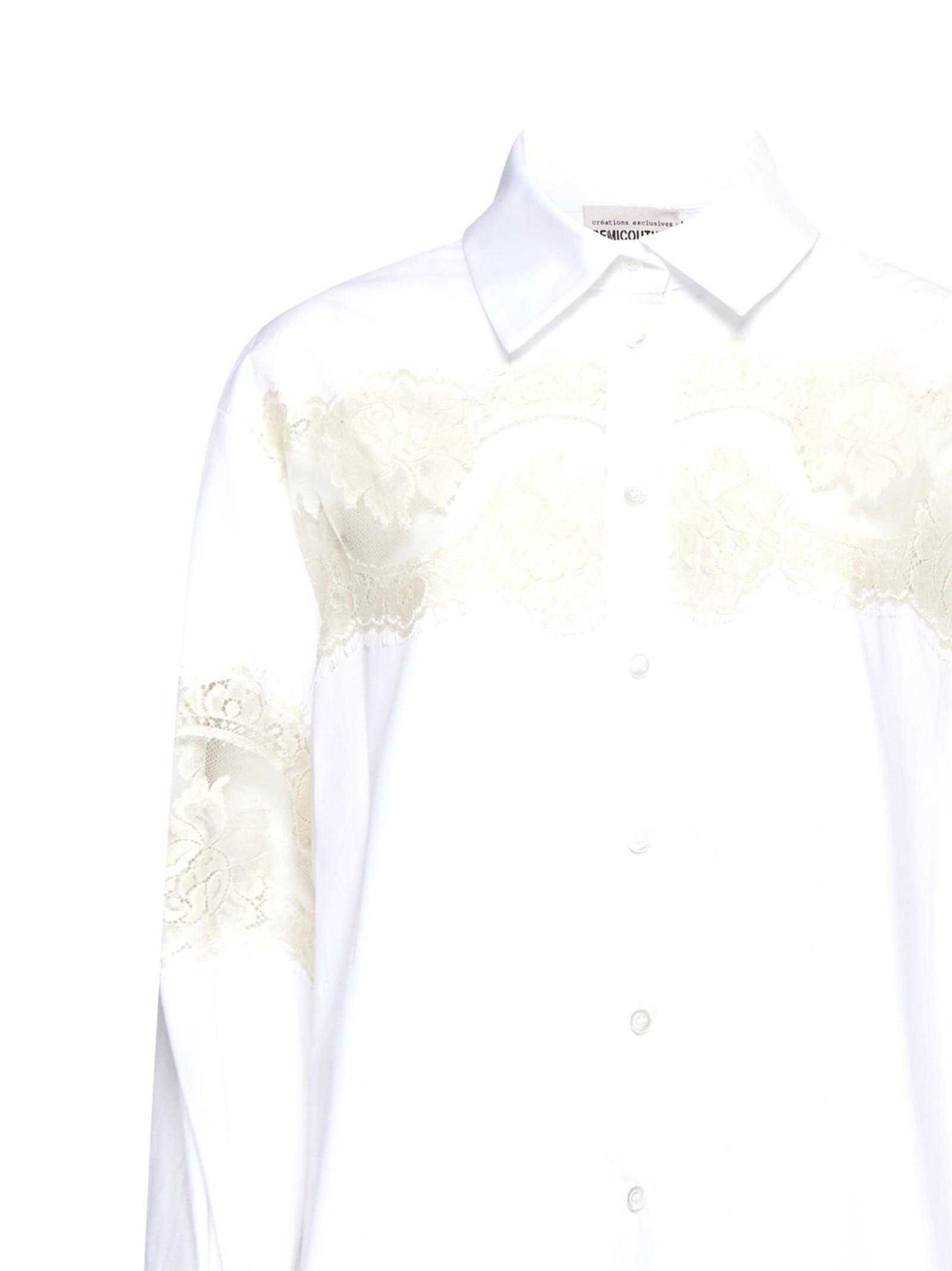 Shop Semicouture Shirt In White