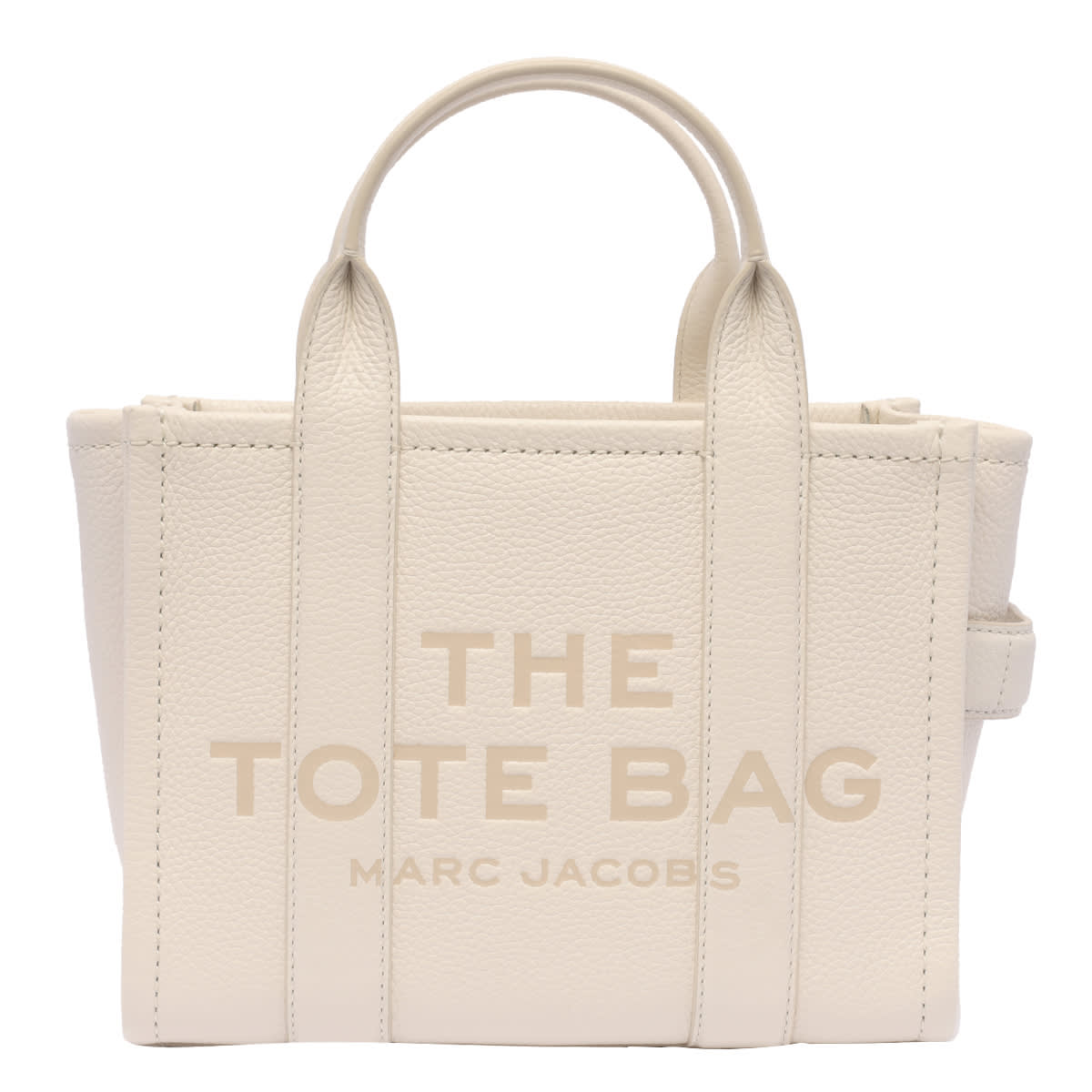 Shop Marc Jacobs The Mini Tote Bag In Bianco