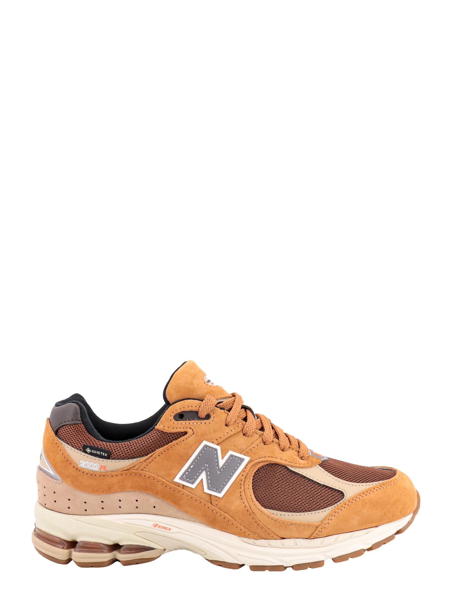 New Balance Suede And Mesh Sneakers With Peculiar Print In Brown