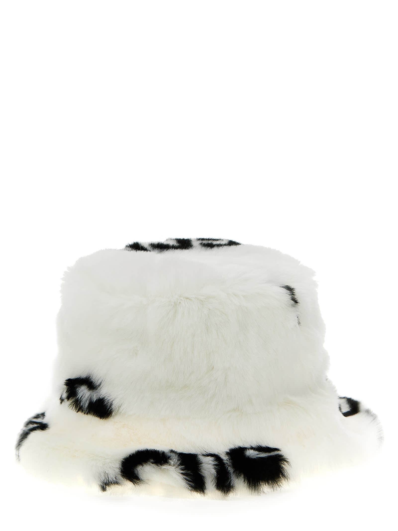 Shop Gcds Logo Bucket Hat In White