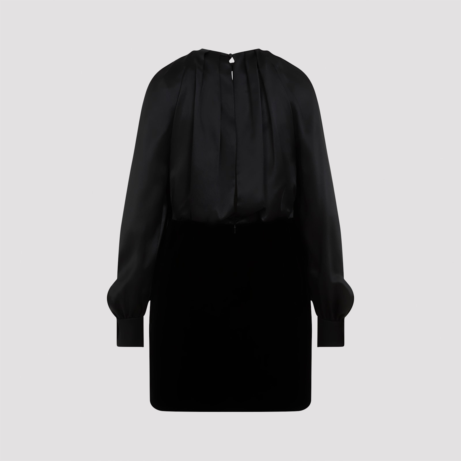 Shop Max Mara Zarelia Mini Dress In Nero