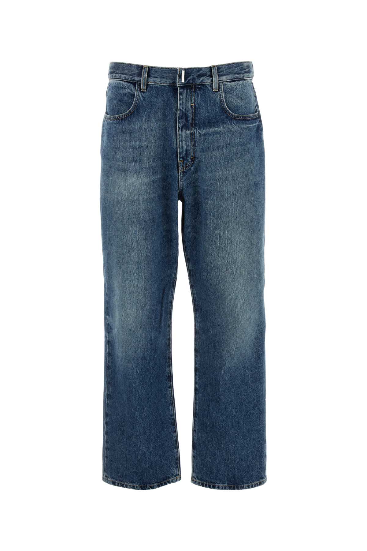Shop Givenchy Denim Jeans In Indigoblue