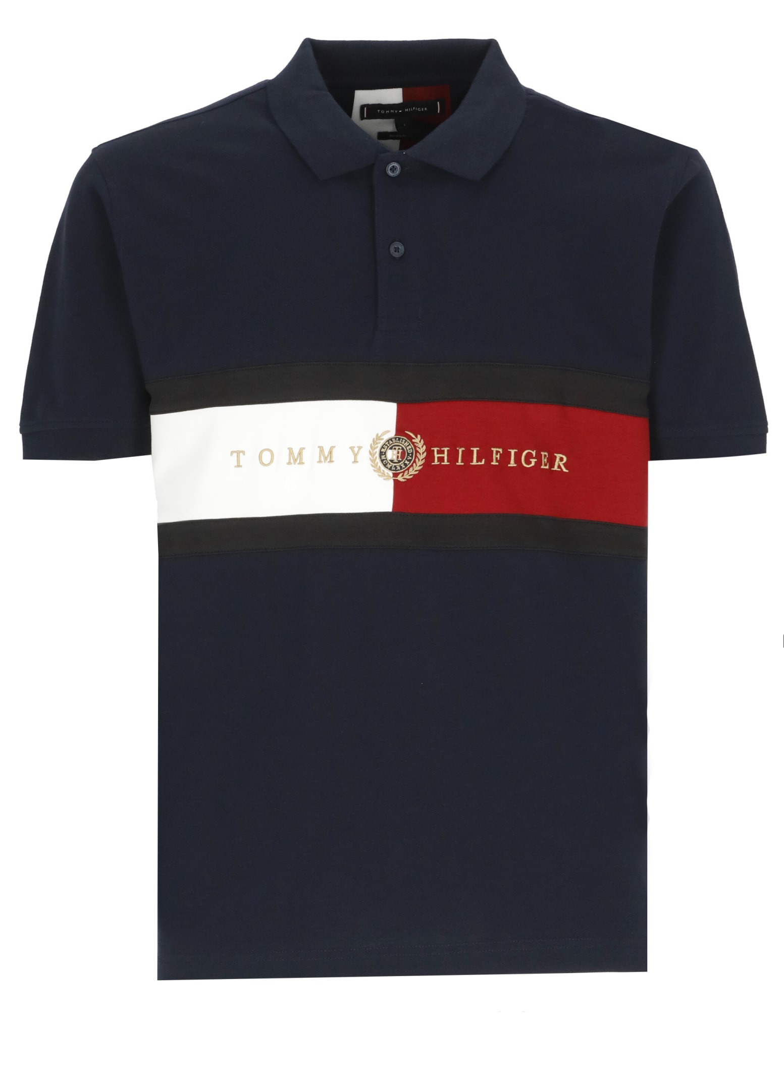Tommy Hilfiger Iconic Flag Polo Shirt