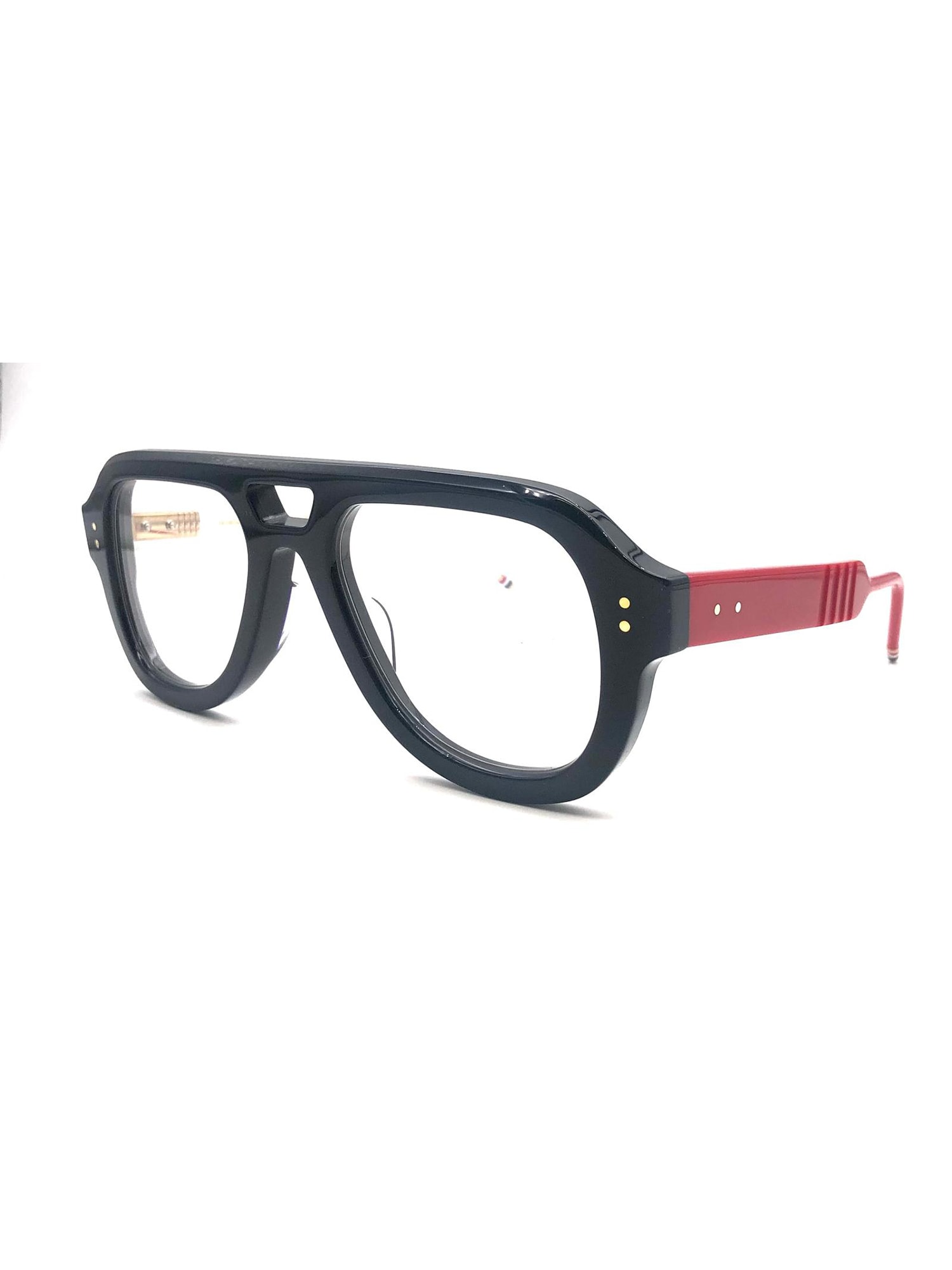 Thom Browne Ueo923a/g0002 Eyewear In Black