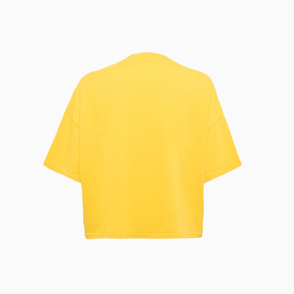 Shop Autry Aerobic T-shirt In Yellow