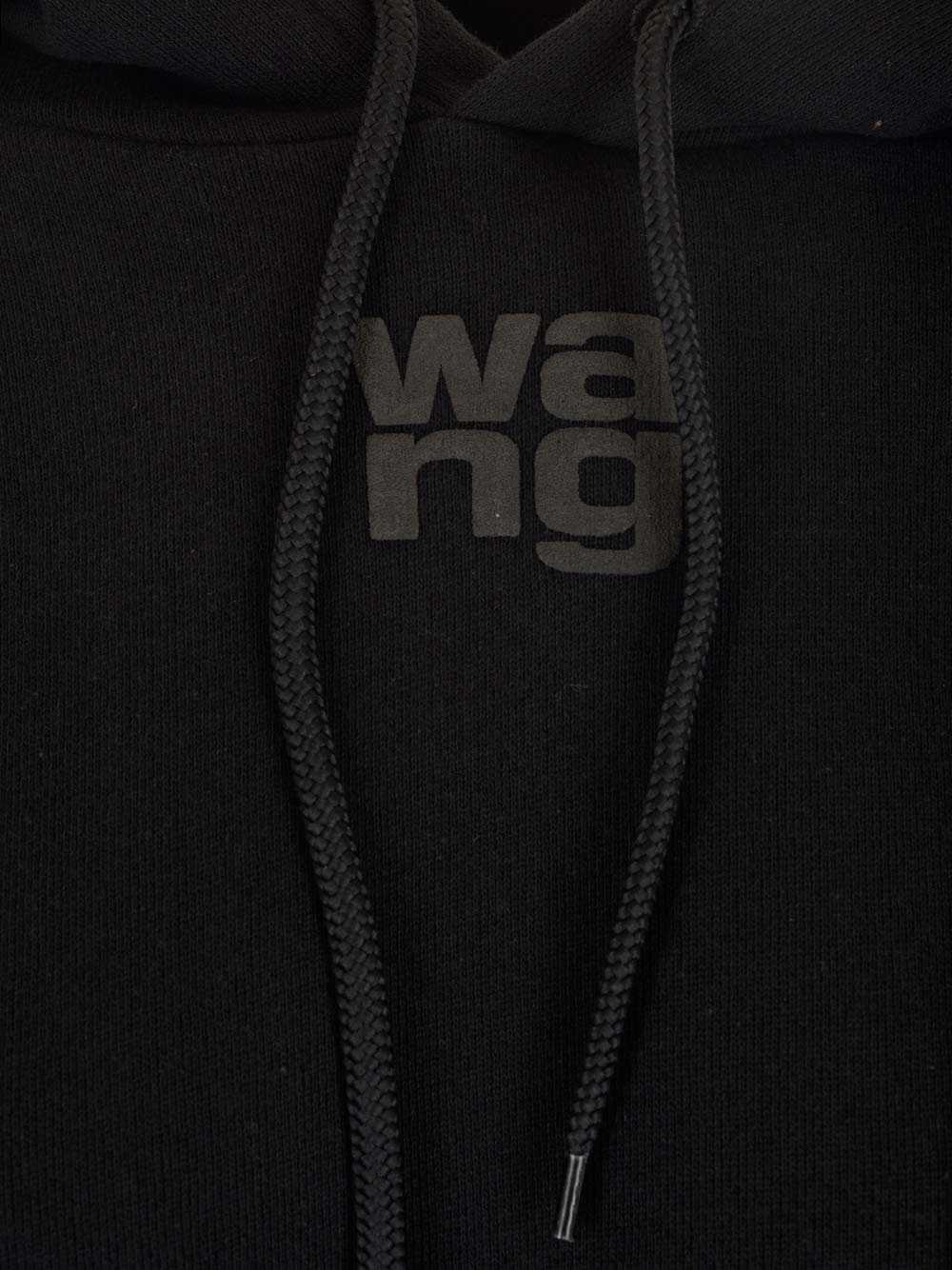 Shop Alexander Wang Essential Hoodie In Black