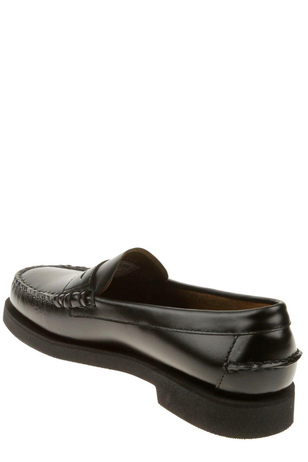Shop Sebago Dan Polaris Loafers In Black