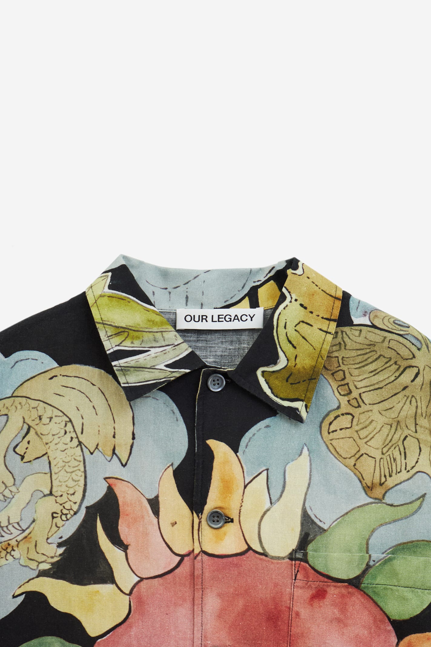 Shop Our Legacy Box Shortsleeve Shirt In Multicolor