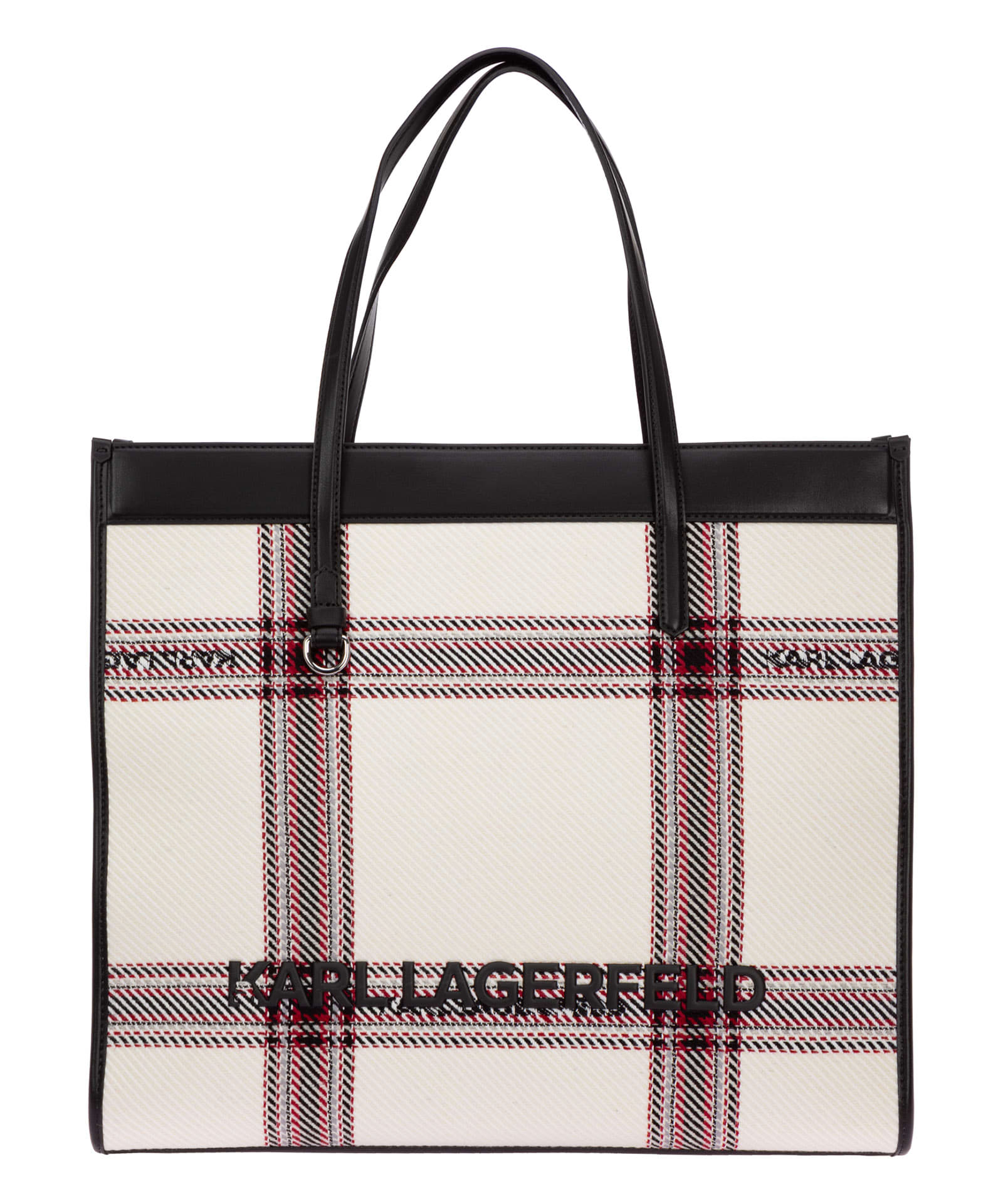 Karl Lagerfeld K/skuare Cotton Handbag