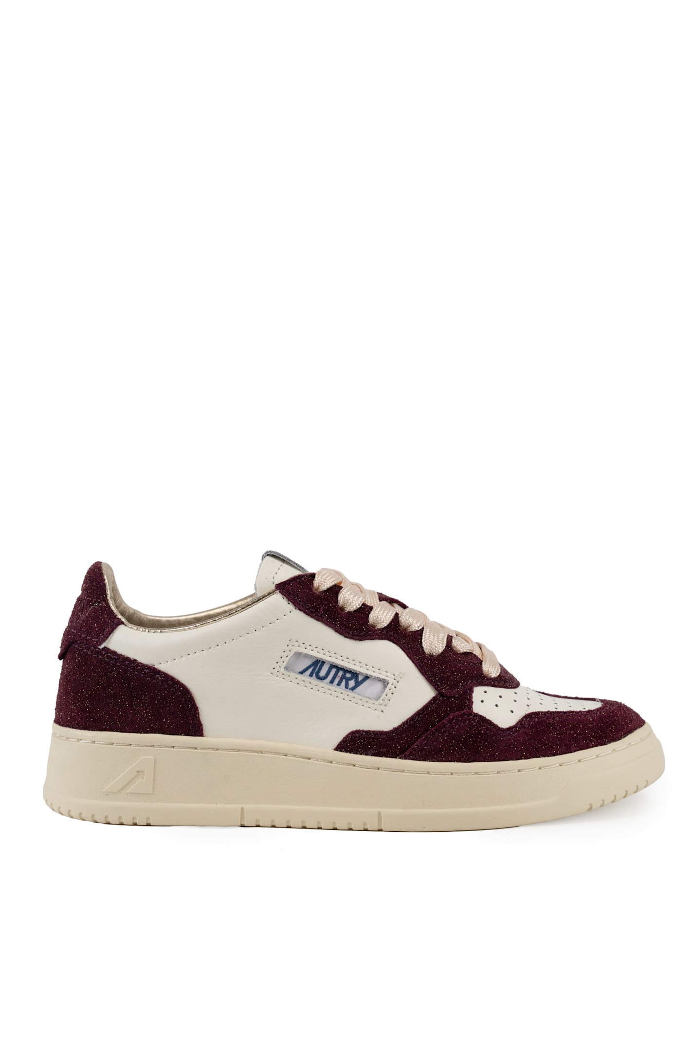 Autry Medialist Low Wom Sneakers In Brown