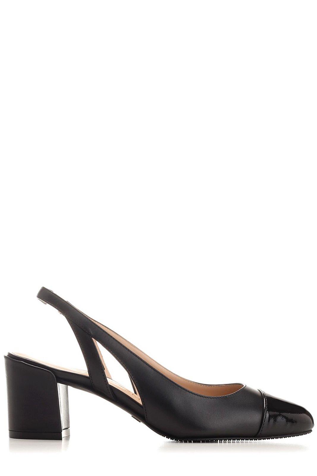 stuart weitzman sleek slingback pumps