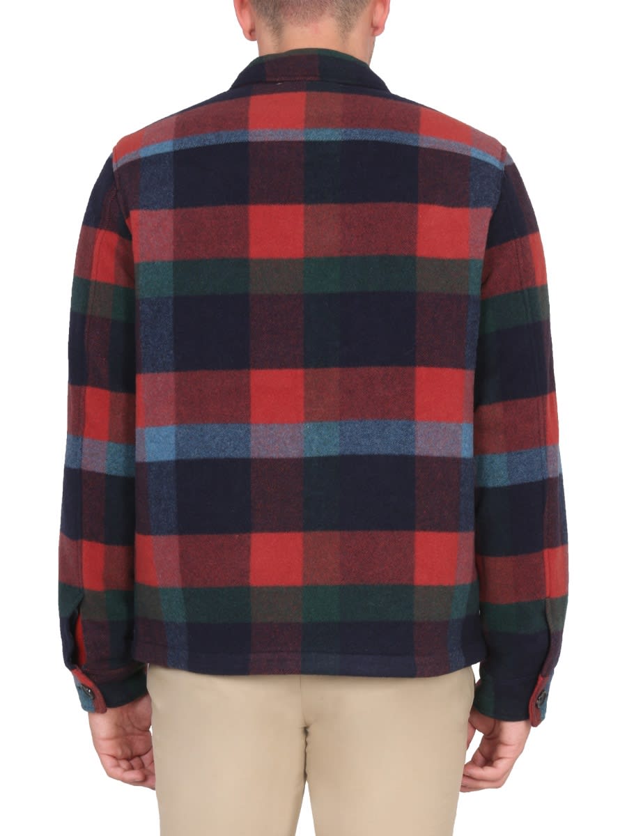 Shop Ps By Paul Smith Wool Jacket In Multicolour