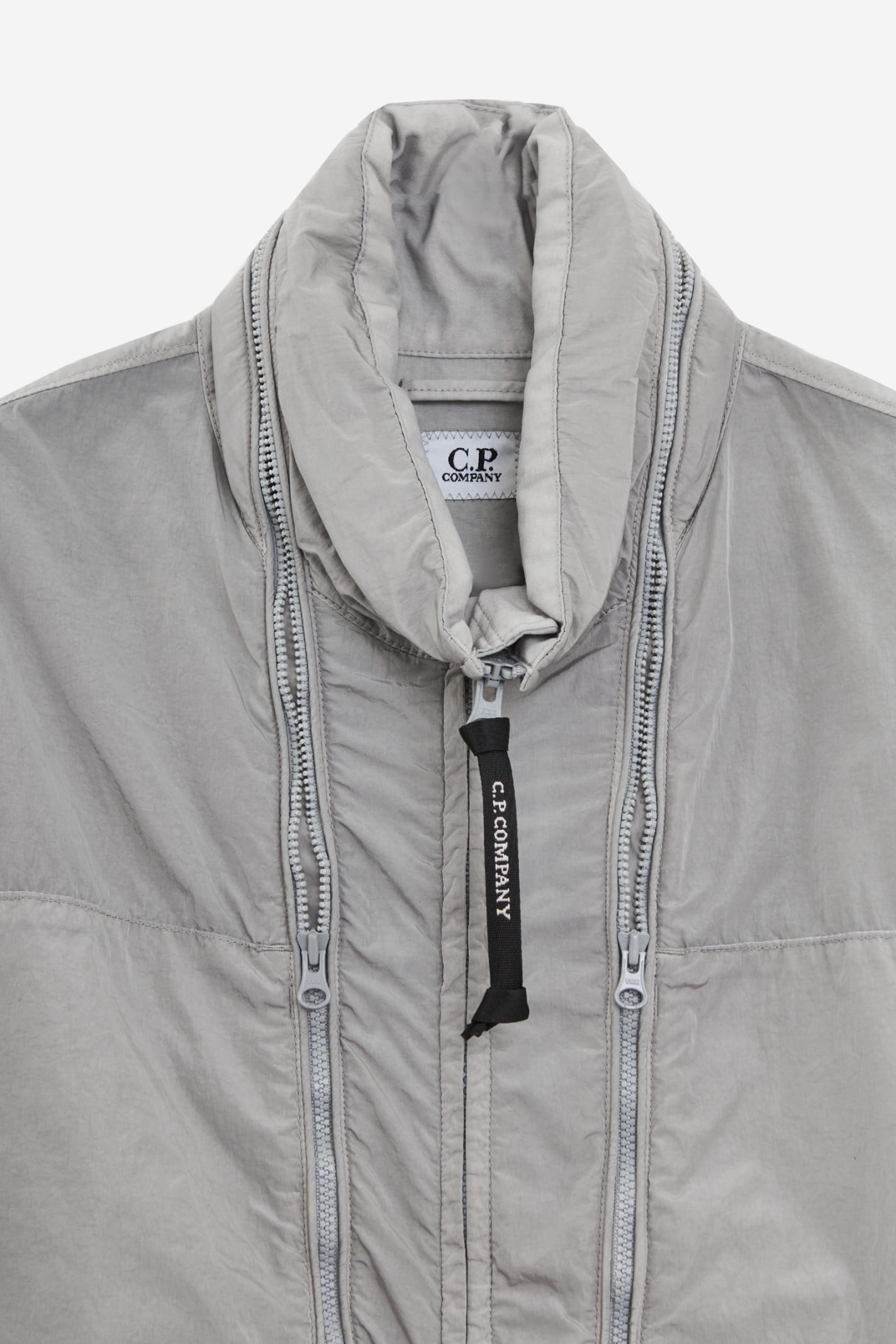 Shop C.p. Company Jacket In Grey