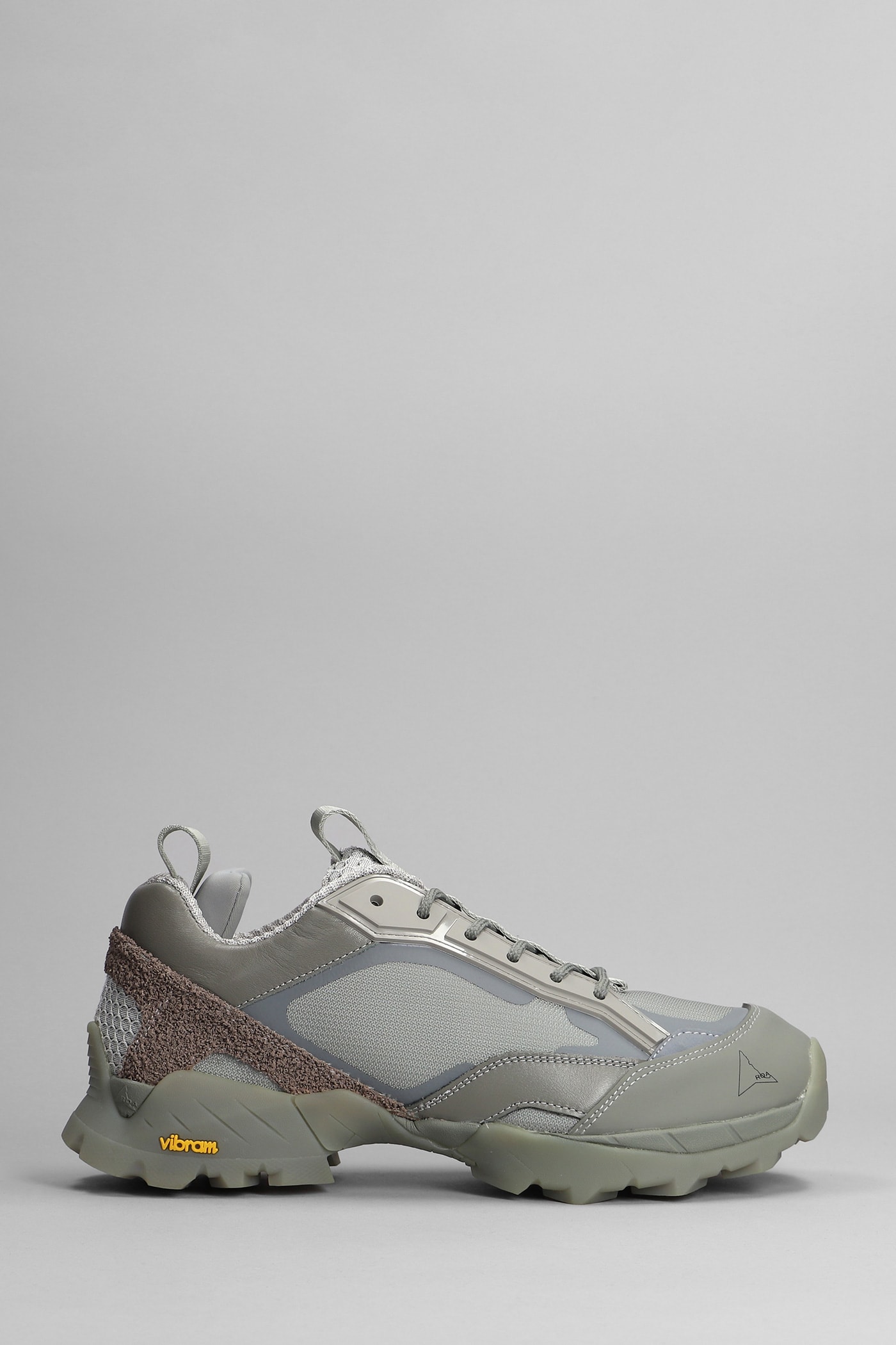 ROA Lhakpa Sneakers In Grey Synthetic Fibers