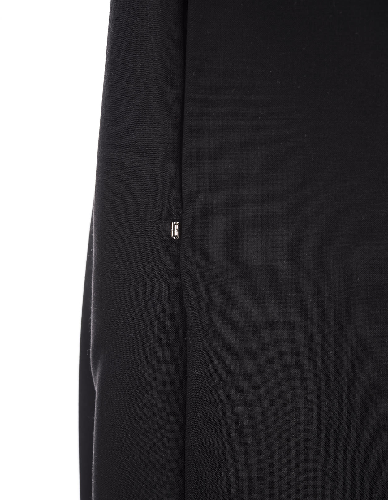 Shop Sportmax Black Gessati Trousers