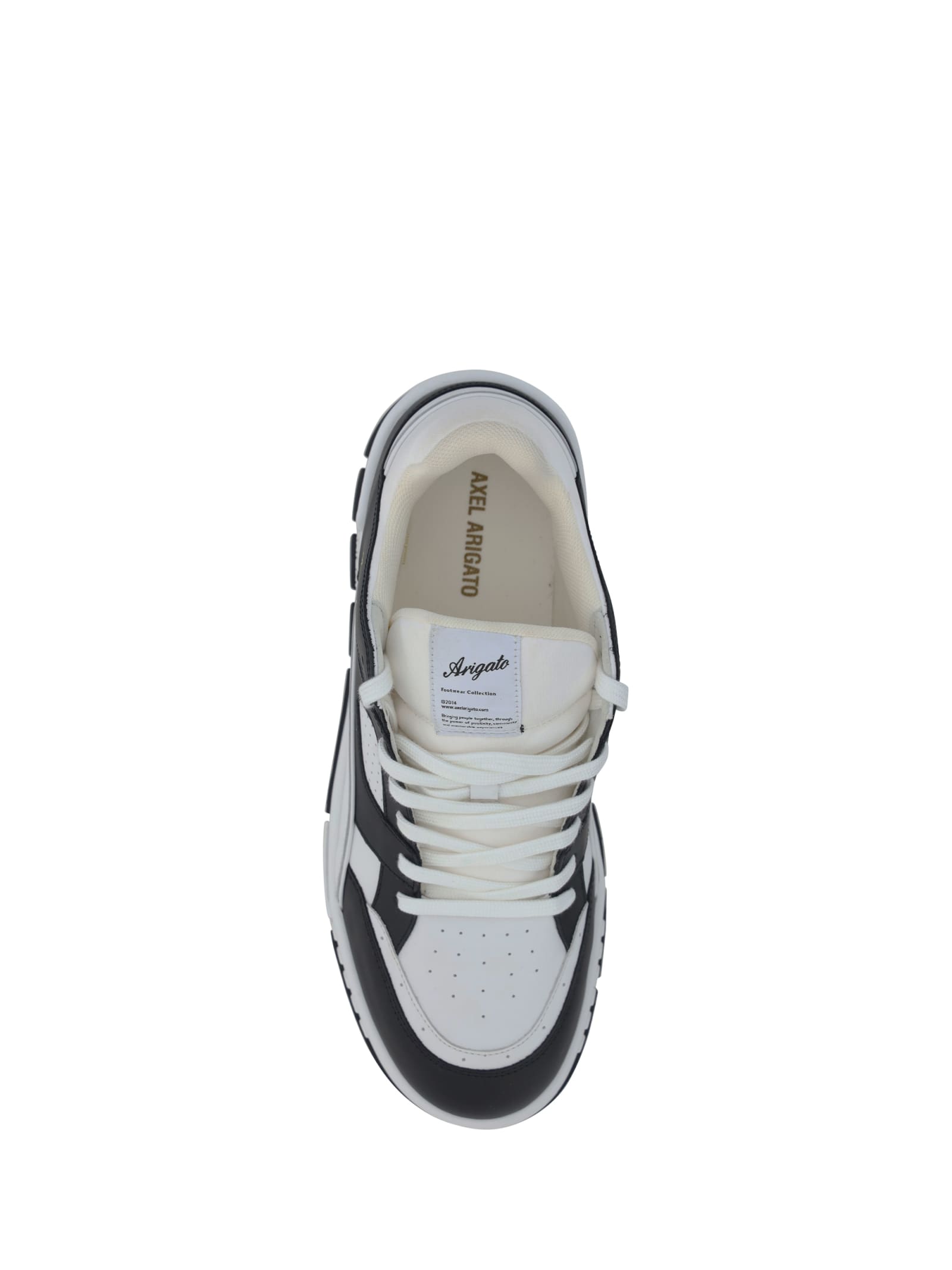 Shop Axel Arigato Area Sneaker In White/black