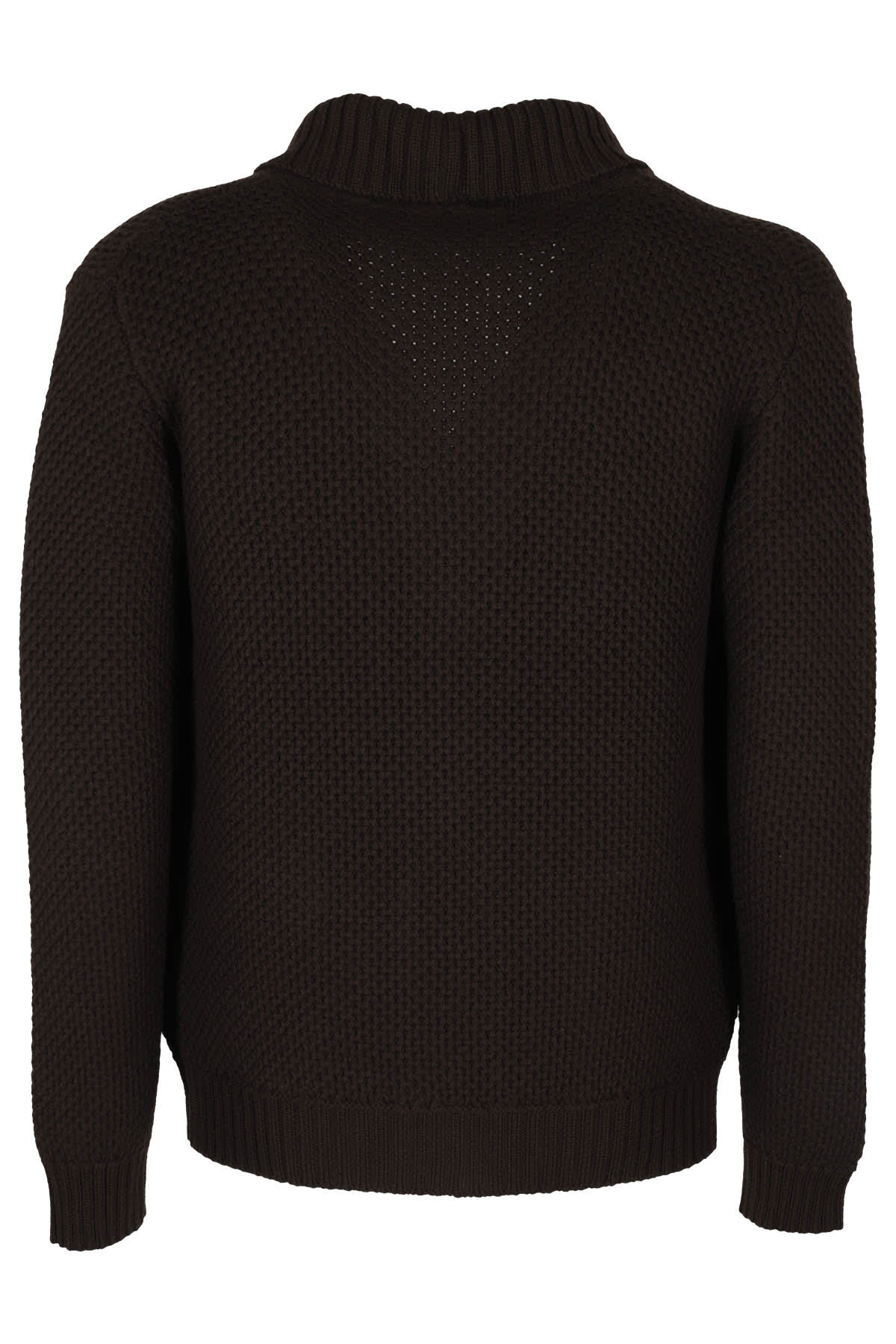 Shop Tagliatore Knit In Moro