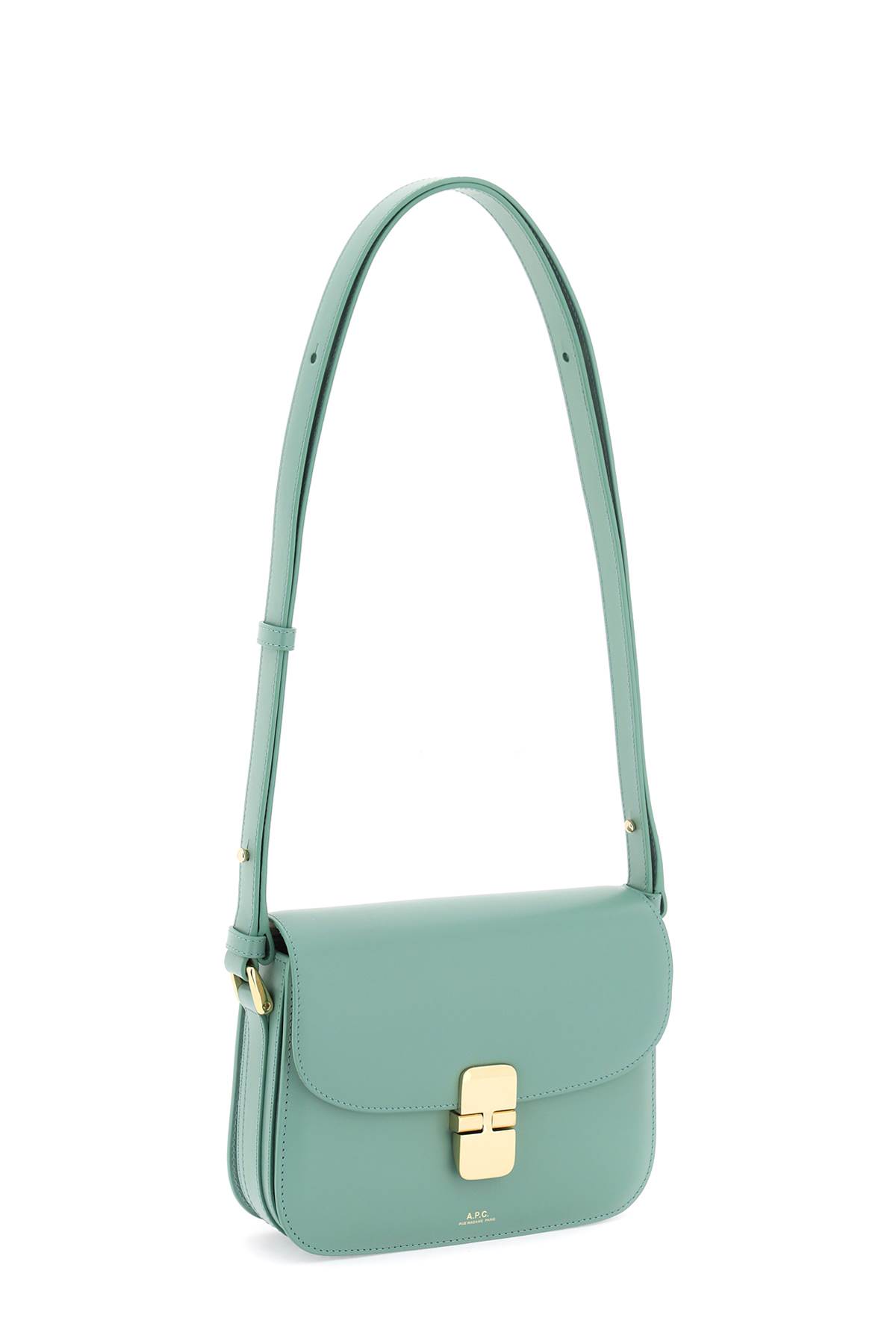 Shop Apc Grace Small Bag In Jade (green)