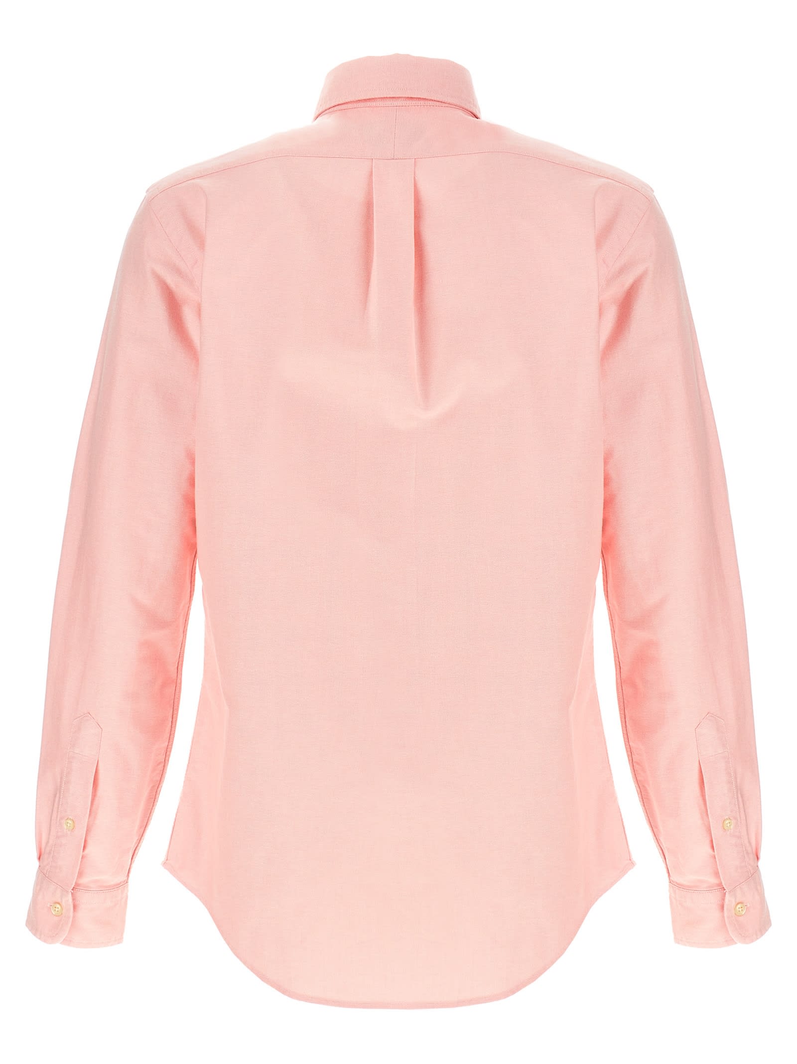 Ralph Lauren Oxford Shirt In Pink