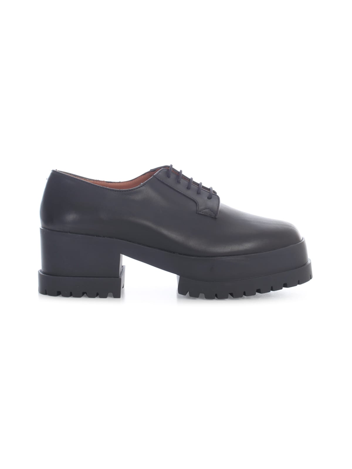 Clergerie Lace Up Shoes W/high Broken Sole