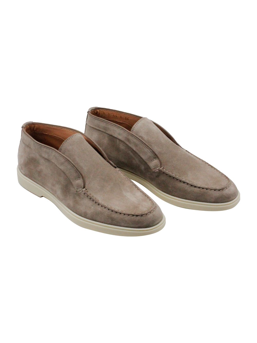 Shop Santoni Laced Shoes In Brown