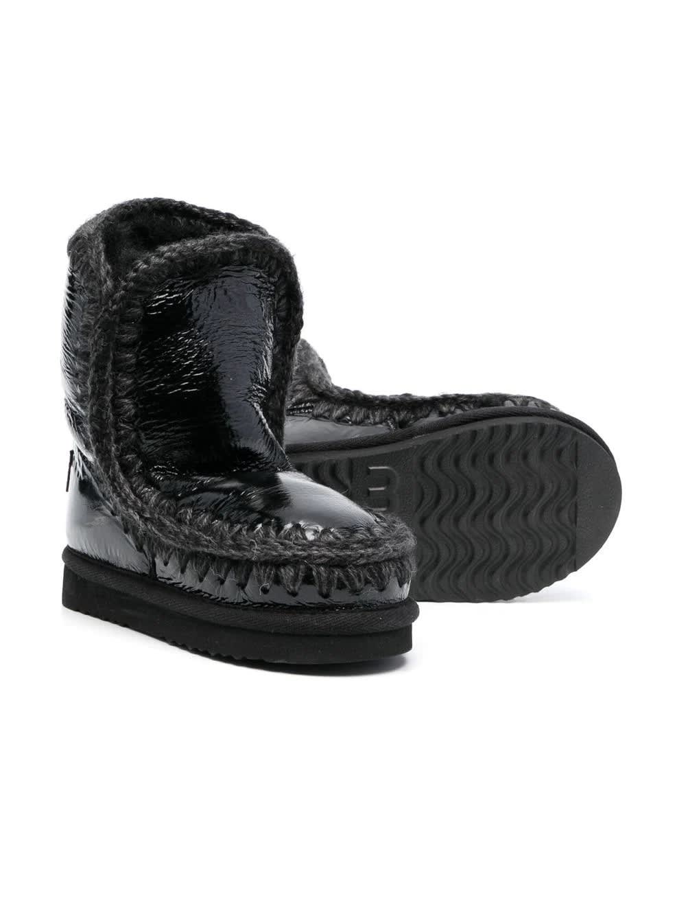Shop Mou Eskimo Boots Black