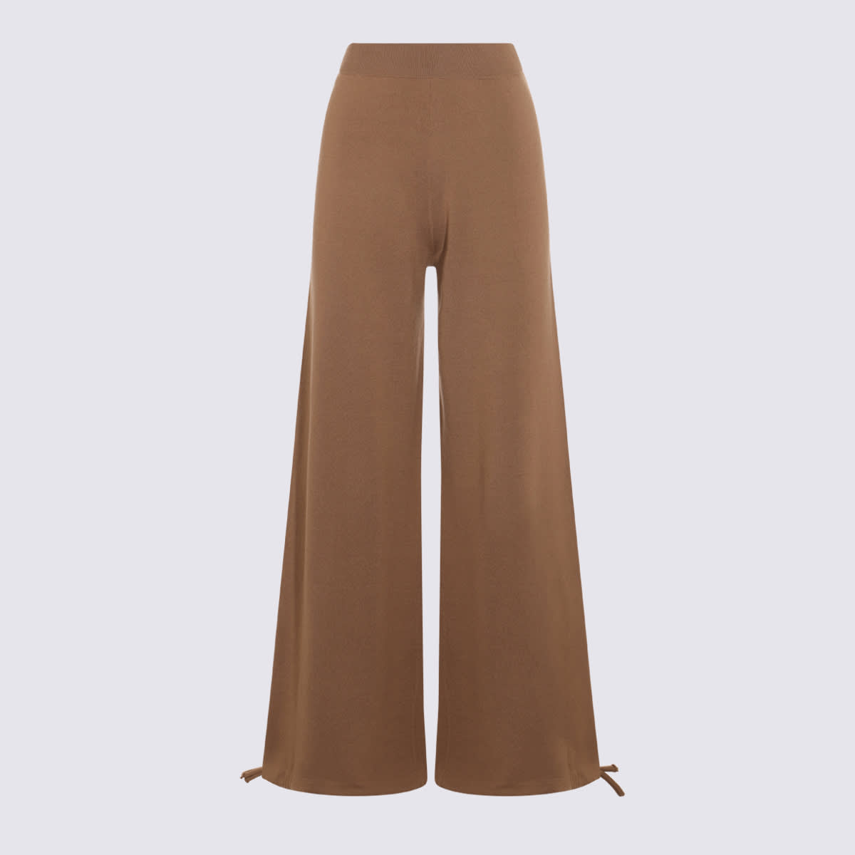 Beige Wool Nigeria Pants