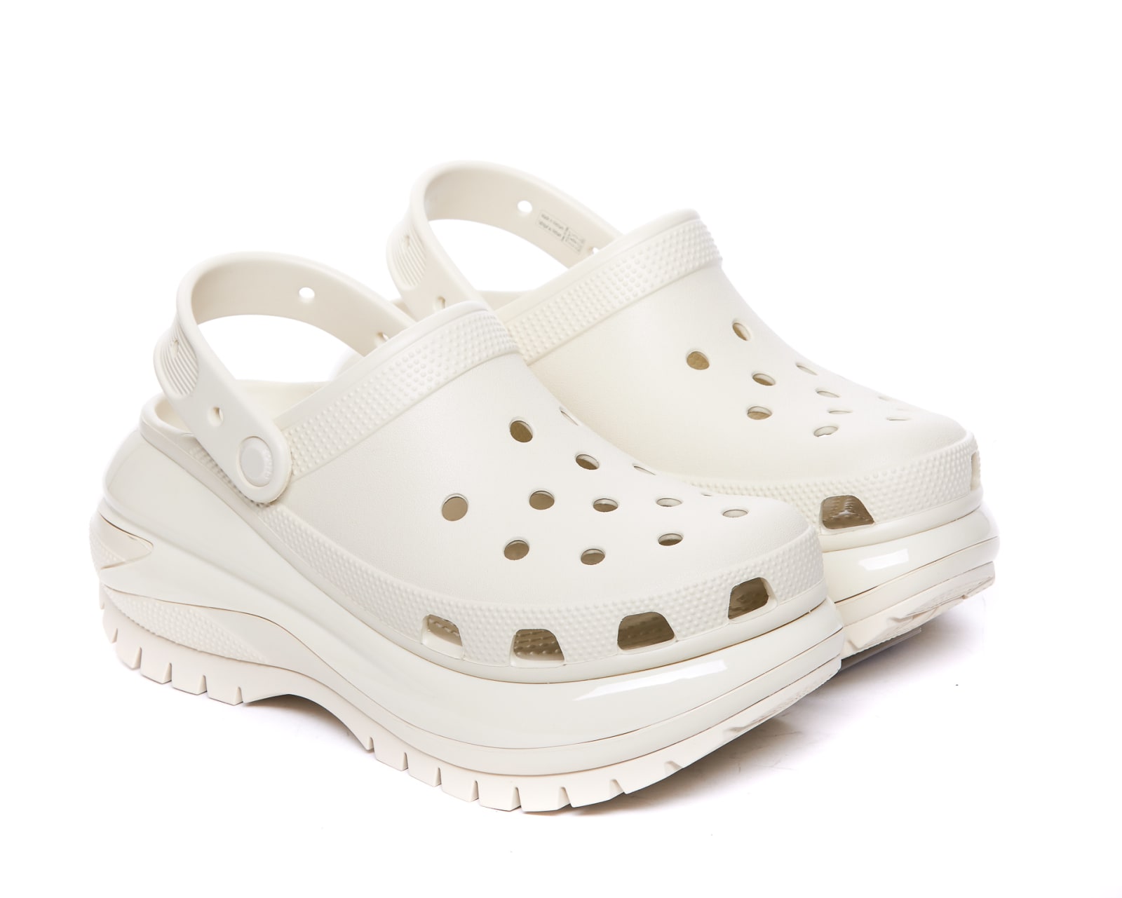 Shop Crocs Classic Mega Crush Clog W In White