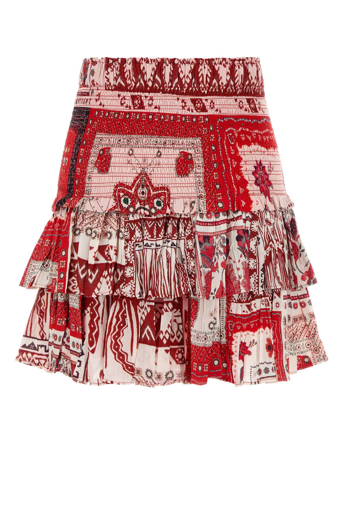 Isabel Marant Étoile Isabel Marant Etoile Women Printed Cotton Nomini Mini Skirt In Multi