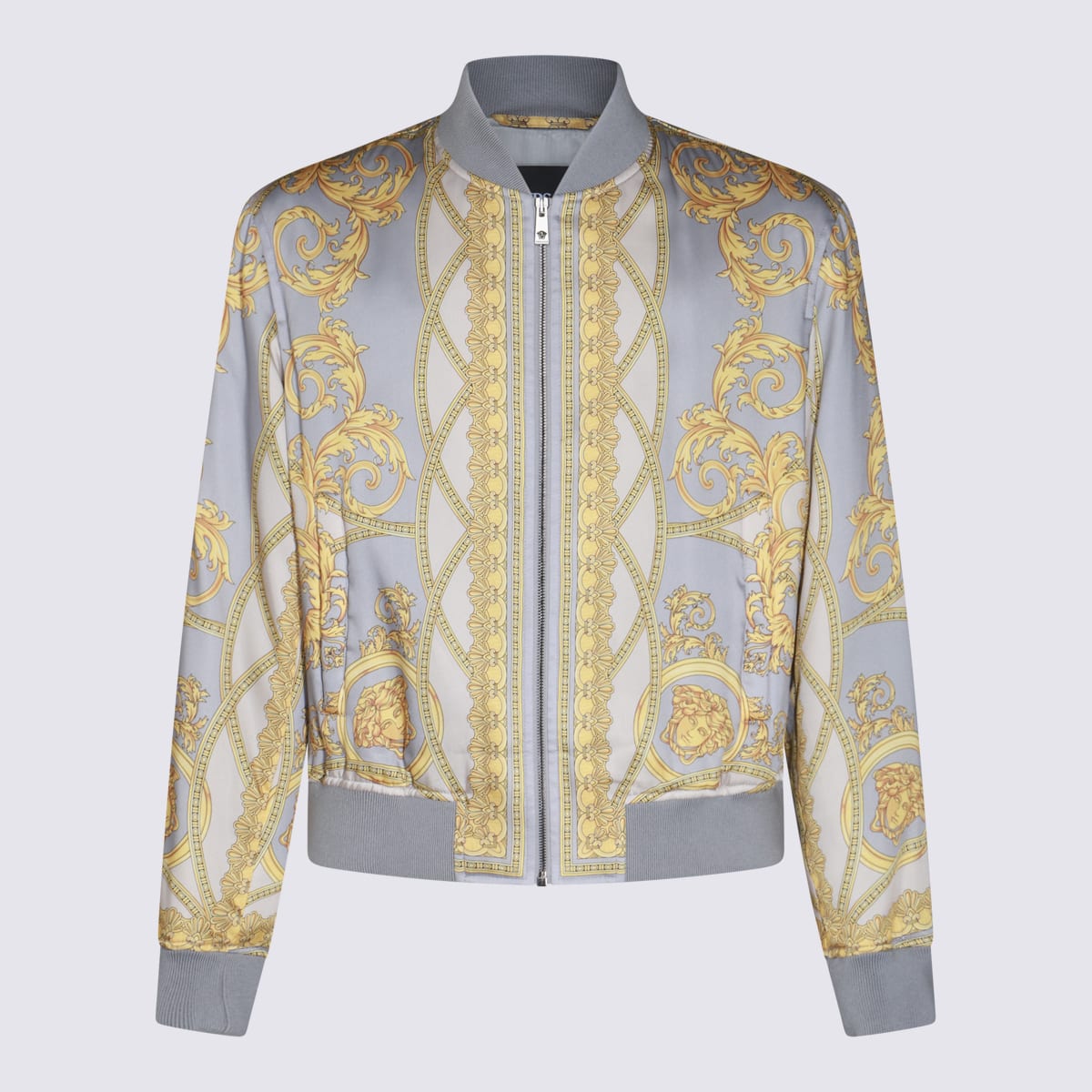 VERSACE MULTICOLOR CASUAL JACKET 