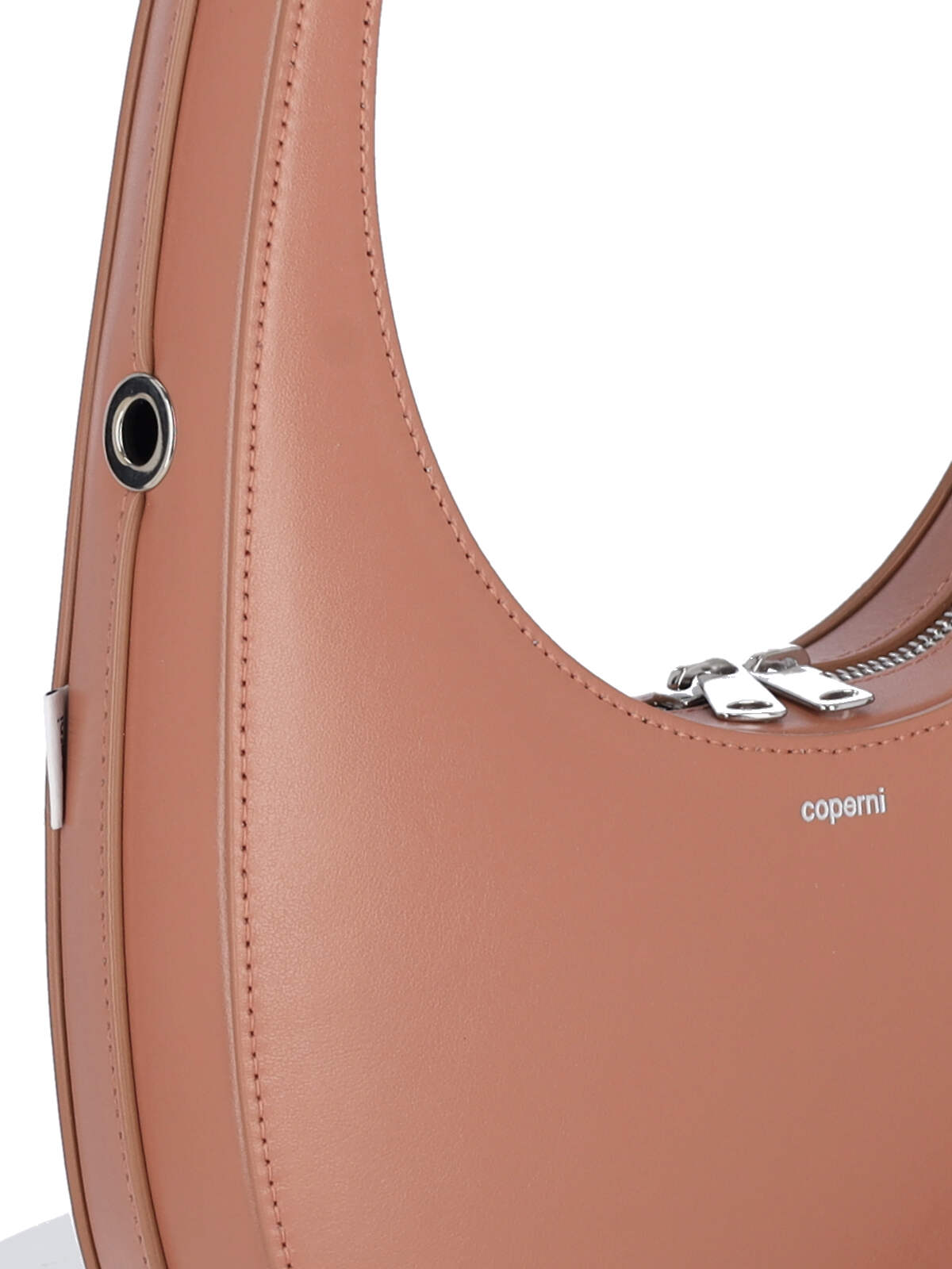 Shop Coperni Swipe Shoulder Bag In Brown