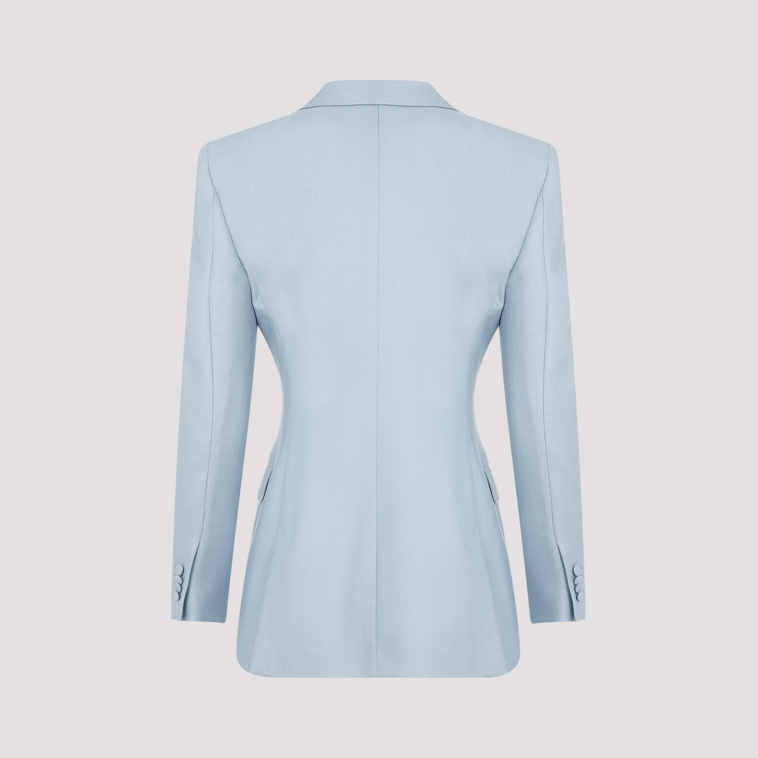 Shop Gabriela Hearst Gavin Blazer In Stb Stone Blue