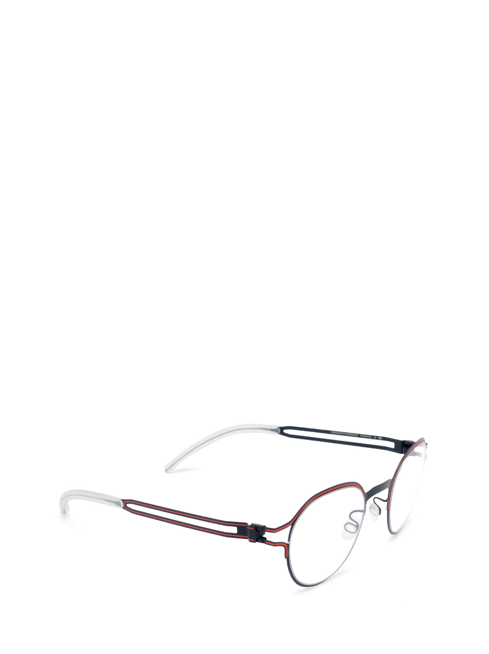 Shop Mykita Vaasa Navy/rusty Red Glasses